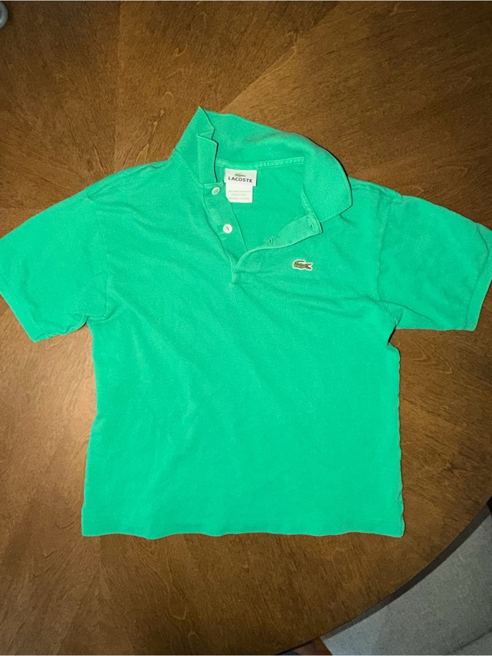 Lacoste Kids Bright Teal Polo Shirt